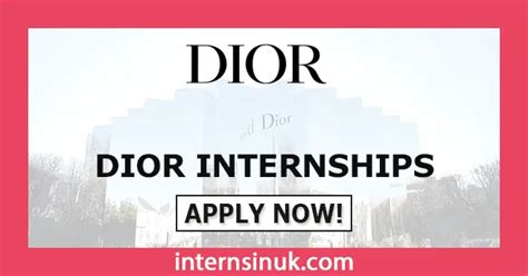 intern at dior|dior internships.